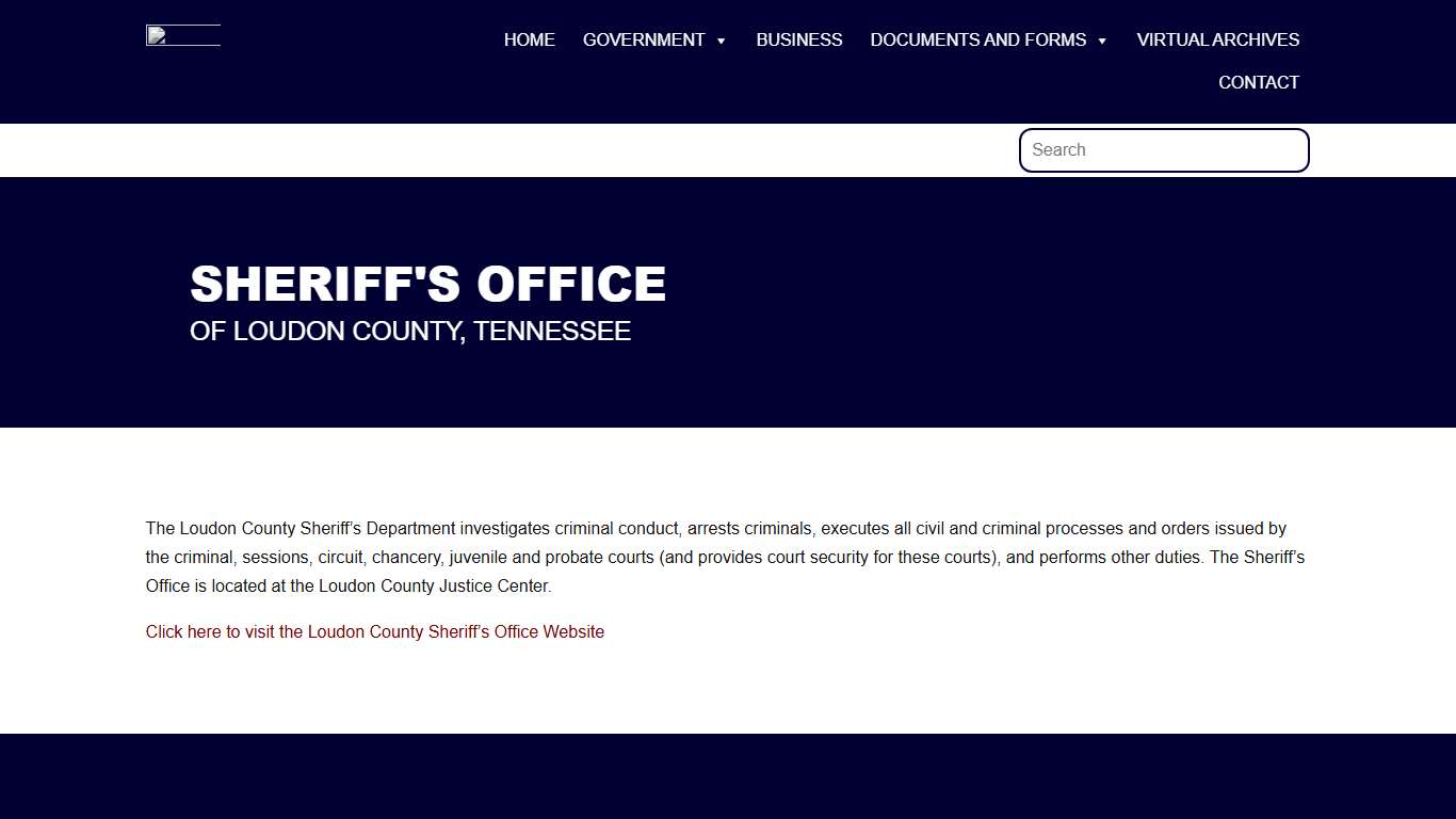 Sheriff's Office - The Official Website of Loudon County, TN